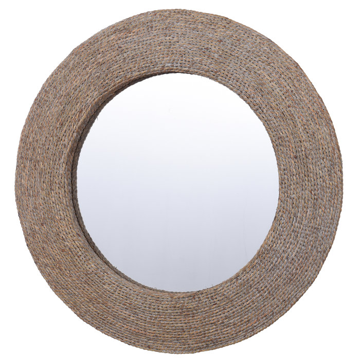 Longshore Tides Purwokerto Round Rope Wall Mirror & Reviews Wayfair